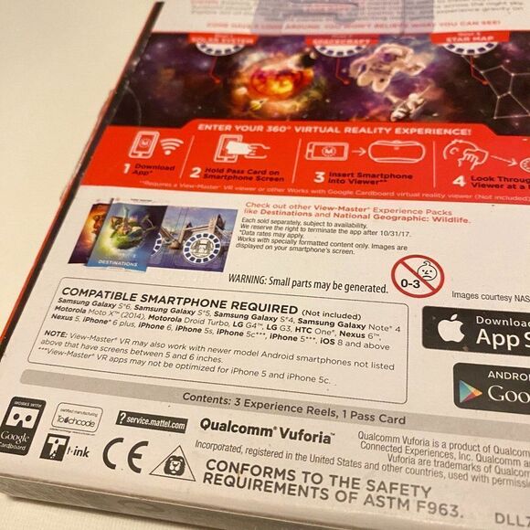 Mattel View-Master Virtual Reality Space Experience Pack (CQ977) - Picture 2 of 2